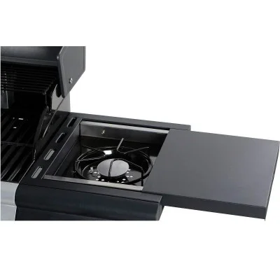 Orca Gas Grill 6 Burner + 1 Infrared Burner + 1 Side Burner - Black